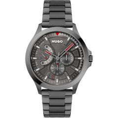 Hugo Mens Watch with Grey Dial and Grey Bracelet 1530247