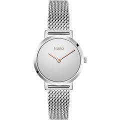 HUGO Ladies Watch with Silver Dial and Silver Strap 1540084