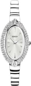 Sekonda Ladies Seksy Watch with Stainless Steel Bracelet and Silver Dial 2309
