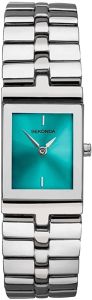 Sekonda Ladies Watch with Torquoise Dial and Silver Bracelet 40318