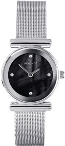 Sekonda Ladies Watch with Black Dial and Milanese Strap 40345