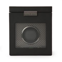 Wolf Axis Single Watch Winder with Storage 469203