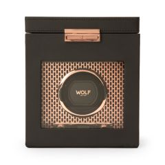 Wolf Axis Single Watch Winder with Storage 469216