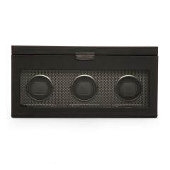 Wolf Axis Triple Watch Winder with Storage 469403