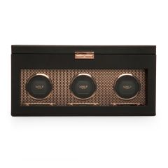 Wolf Axis Triple Watch Winder with Storage 469416