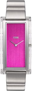 Storm Plexia Purple Ladies Watch with Purple Dial and Silver Bracelet 47450/P