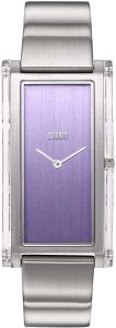 Storm Plexia Violet Ladies Watch with Purple Dial and Silver Bracelet 47450/V