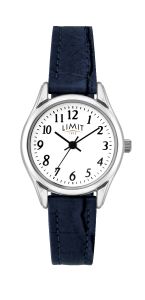 Limit Ladies Watch with Blue Strap & White Dial 60201