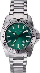 Accurist Mens Dive Style Watch with Green Dial 7328