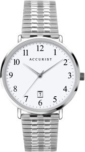 Accurist Men's Classic Watch with Silver Bracelet 7371
