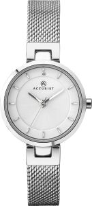 Accurist Classic Ladies Watch with Silver Dial and Silver Milanese Strap 8250