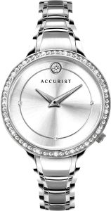 Accurist Classic Ladies Watch with Silver Dial and Silver Bracelet 8356