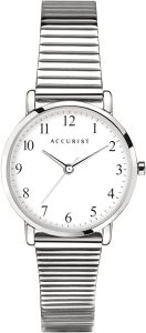 Accurist Classic Ladies Watch with Easy Read Dial and Silver Bracelet 8368