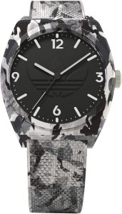 Adidas Mens Watch with White Camo Strap AOST225682