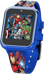 Avengers Boys Smart Watch with Blue Silicone Strap AVG4665