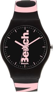 Bench Ladies Watch with Black Dial and Black Strap BEL007BP