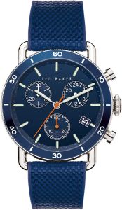 Ted Baker Mens Chronograph Watch with Blue Dial BKPMGF902
