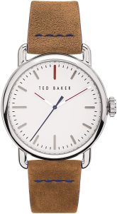 Ted Baker Tomcoll Men's Watch with White Dial and Brown Strap BKPTMF905