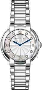 Dreyfuss Ladies Watch with  Silver Stainless Steel Bracelet DLB00060/D/01