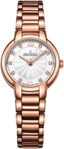 Dreyfuss Ladies Classic Watch with Rose Gold Bracelet DLB00063/D/01