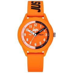 Hype Kids Watch with Orange Dial and Orange Silicone Strap HYK001O