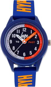 Hype Kids Watch with Blue Silicone Strap and Navy Dial HYK022UO