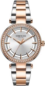 Kenneth Cole Ladies Watch with Two Tone Bracelet KC50798003