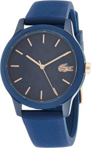 Lacoste Ladies Watch with Navy Dial and Navy Silicone Strap 2001067