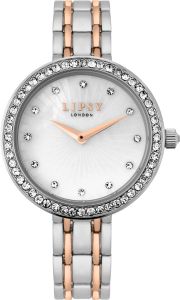 Lipsy Ladies Watch with Silver Dial and Two Tone Bracelet LP743