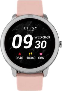 Lipsy Ladies Smartwatch with Pink Silicone Strap LP937