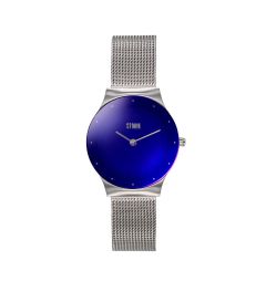 Ladies Storm Mini Terelo Watch with Blue Dial and Silver Milanese Strap 47452/LB1