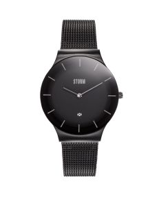 Storm Ladies Watch with Black Dial and Black Milanese Strap 47470/SL