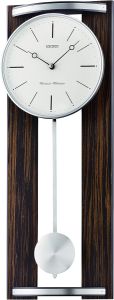 Seiko Clocks Wooden Pendulum Wall Clock QXH078B