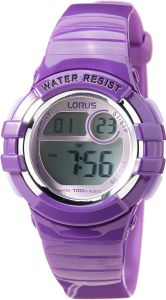  Lorus Kids Digital Watch with Purple Resin Strap R2385HX9
