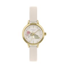 Ladies Radley Watch with Nude Floral Dial and Nude Leather Strap RY21236A