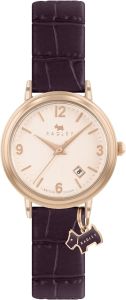 RADLEY Ladies Watch with Rose Gold Dial and Purple Leather Strap RY21348