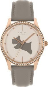 Radley Ladies Watch with Cream Dial and Grey Leather Strap RY21452A