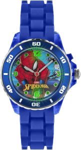 Disney Marvel Spiderman Kids Watch with Light Up Dial and Blue Silicone Strap SPD3415