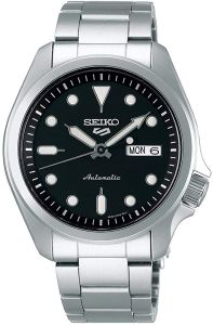 Seiko 5 Sports Mens Automatic Watch with Stainless Steel Bracelet SRPE55K1