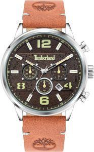 Timberland Mens Watch with Brown Dial and Tan Leather Strap TDWGC2091201