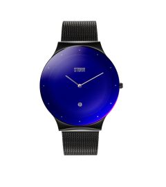 Storm Unisex Terelo Watch with Blue Dial and Black Milanese Strap 47391/B