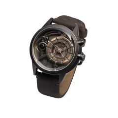 The Electricianz SteelZ The Brown Z - Leather Mens Watch with Brown Leather Strap ZZ-A4C/02