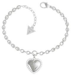 Guess That's Amore Ladies Heart Bracelet UBB01077RHL