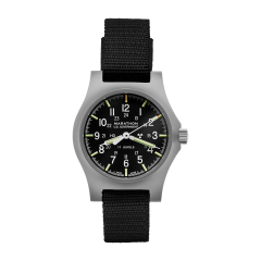 Marathon (GPM) Mens Automatic Watch with Black Nylon Strap WW194003SS-0001