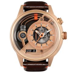 The Electricianz SteelZ The Soprano Z Mens Watch with Brown Leather Strap ZZ-A3C/03