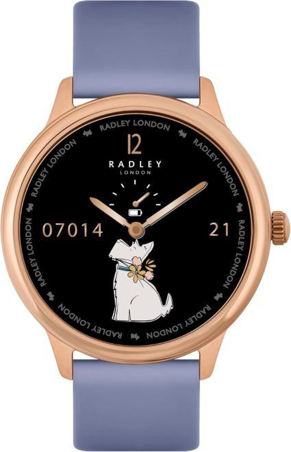 GB Watch Shop Radley Series 19 Smart Watch Blue Silicone Strap
